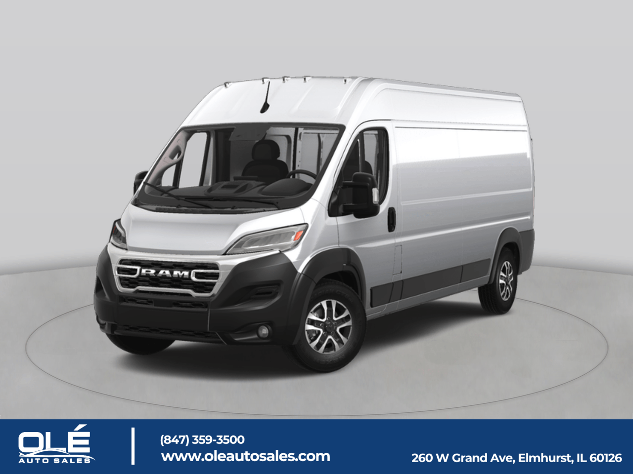 2024 Ram ProMaster 2500 SLT CARGO VAN HIGH ROOF 159' WB