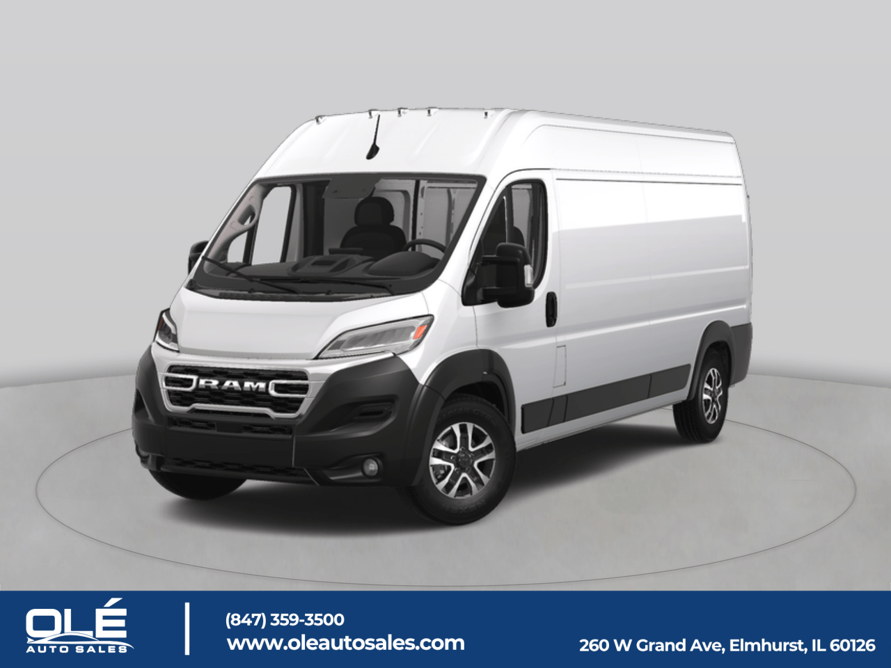 2024 Ram ProMaster 2500 SLT CARGO VAN HIGH ROOF 159' WB