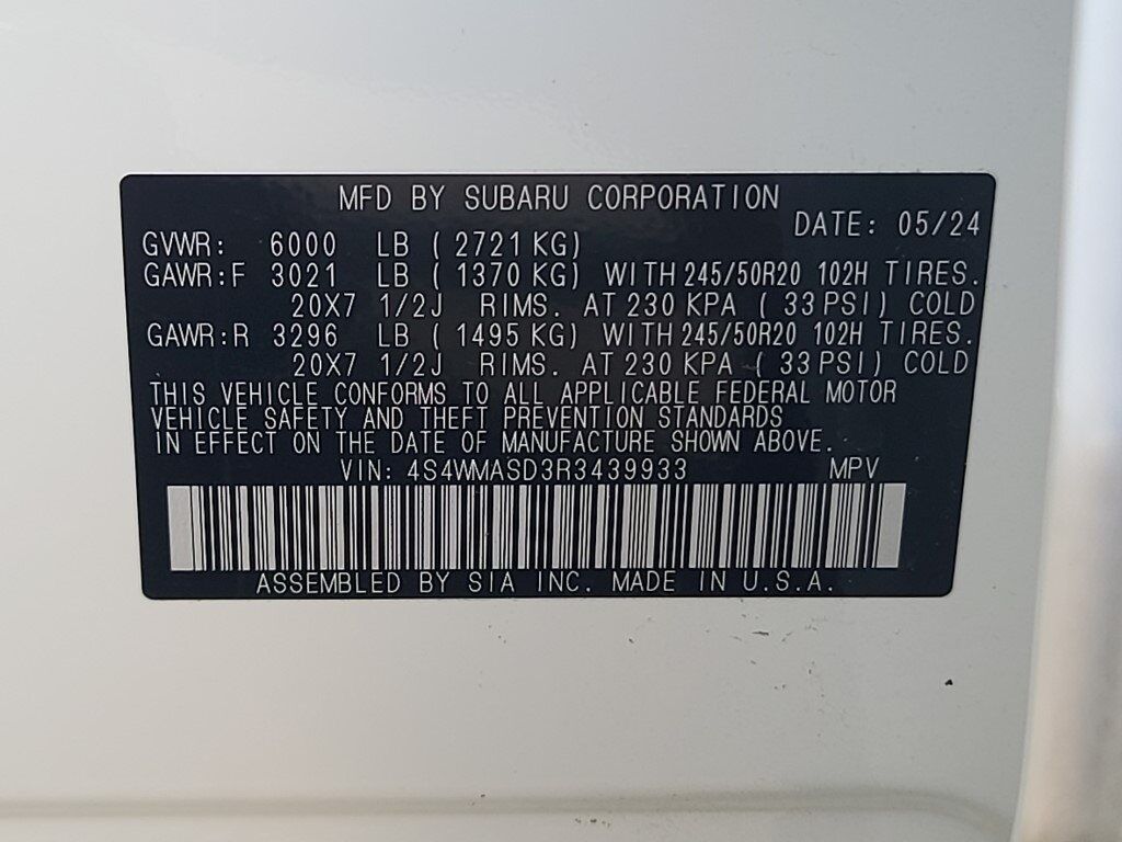 2024 Subaru Ascent Limited Springfield VA