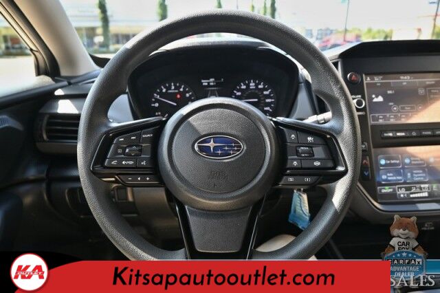 2024 Subaru Crosstrek / AWD / EyeSight Pkg / Adaptive Cruise Control / Lane Departure & Forward Collision Warning / Apple CarPlay & Android Auto / USB Input / Back Up Camera / Alloy Wheels / 34 MPG / 1-Owner Banglore