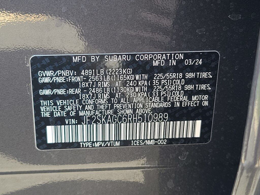 2024 Subaru Forester Sport Springfield VA