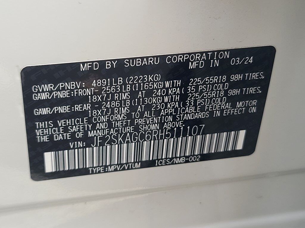 2024 Subaru Forester Sport Springfield VA