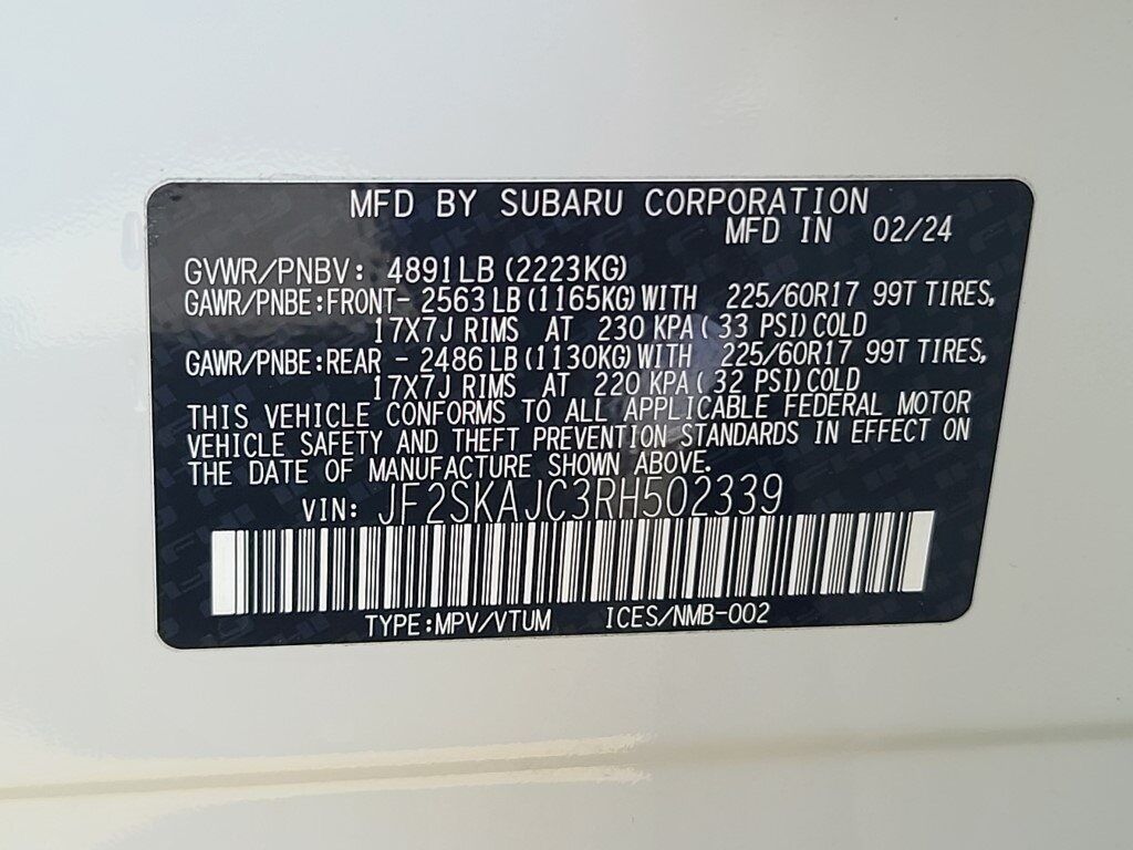 2024 Subaru Forester Wilderness Springfield VA