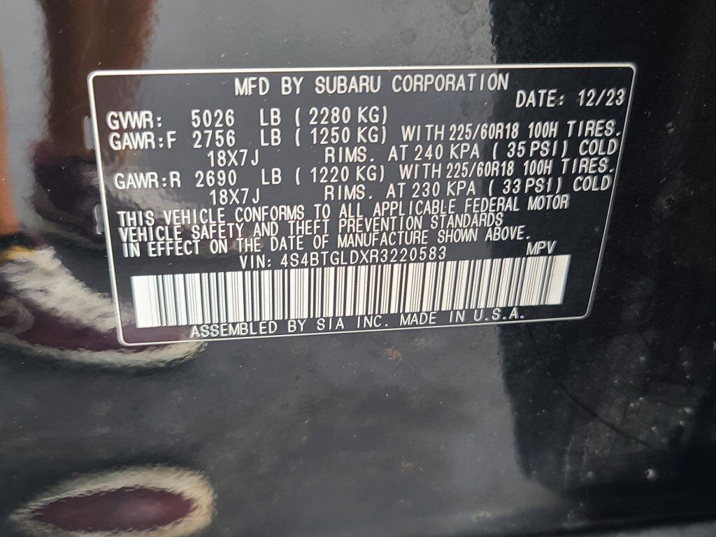 2024 Subaru Outback Onyx Edition XT Springfield VA