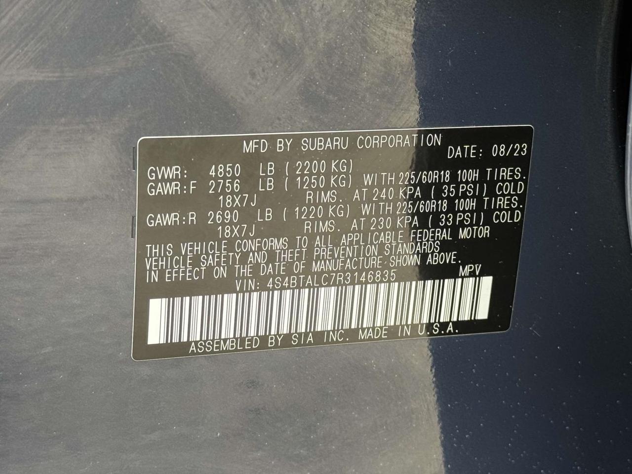 2024 Subaru Outback Onyx Edition Fredericksburg VA