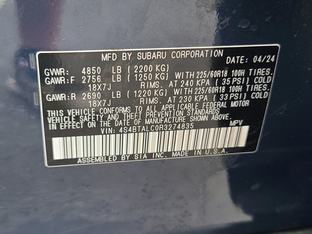 2024 Subaru Outback Onyx Edition Springfield VA