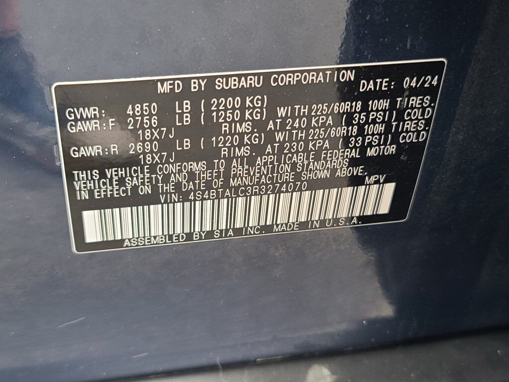 2024 Subaru Outback Onyx Edition Springfield VA