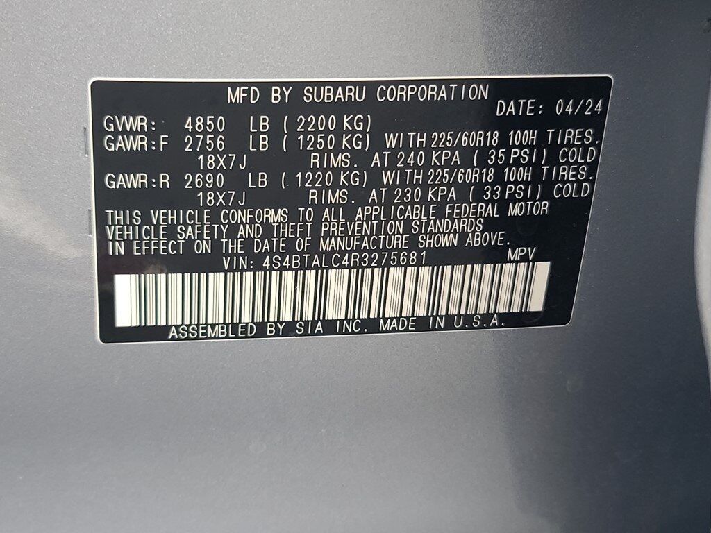 2024 Subaru Outback Onyx Edition Springfield VA