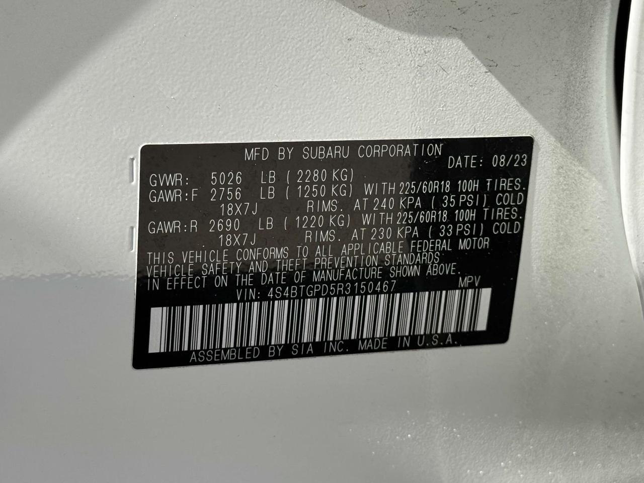 2024 Subaru Outback Touring XT Fredericksburg VA