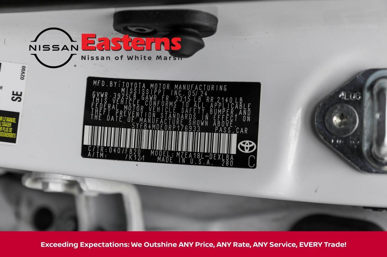 2024 Toyota Corolla LE White Marsh MD