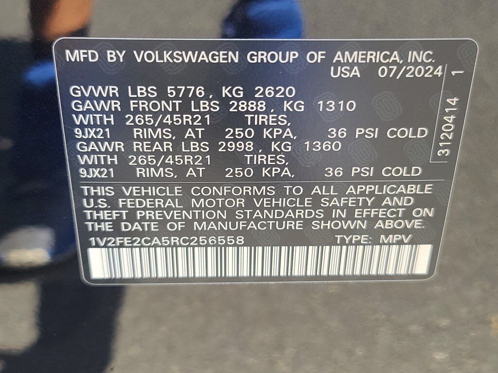 2024 Volkswagen Atlas Cross Sport 2.0T SEL Premium R-Line Springfield VA