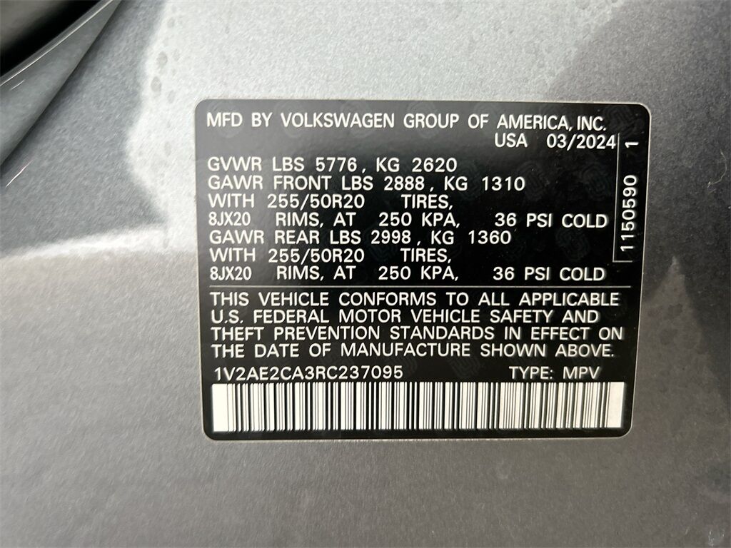 2024 Volkswagen Atlas Cross Sport 2.0T SEL R-Line Quincy MA