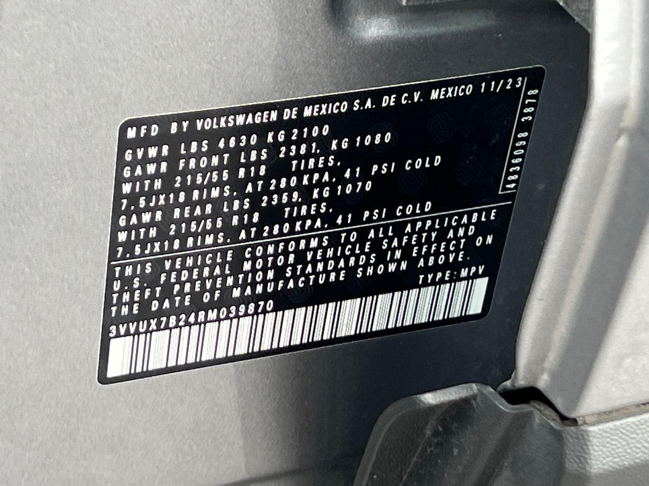 2024 Volkswagen Taos 1.5T SE Hagerstown MD