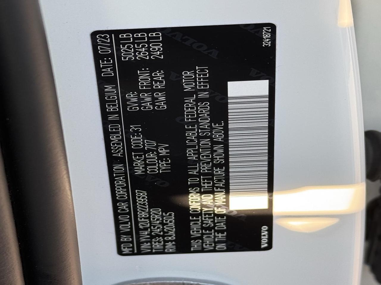 2024 Volvo XC40 Ultimate Fredericksburg VA