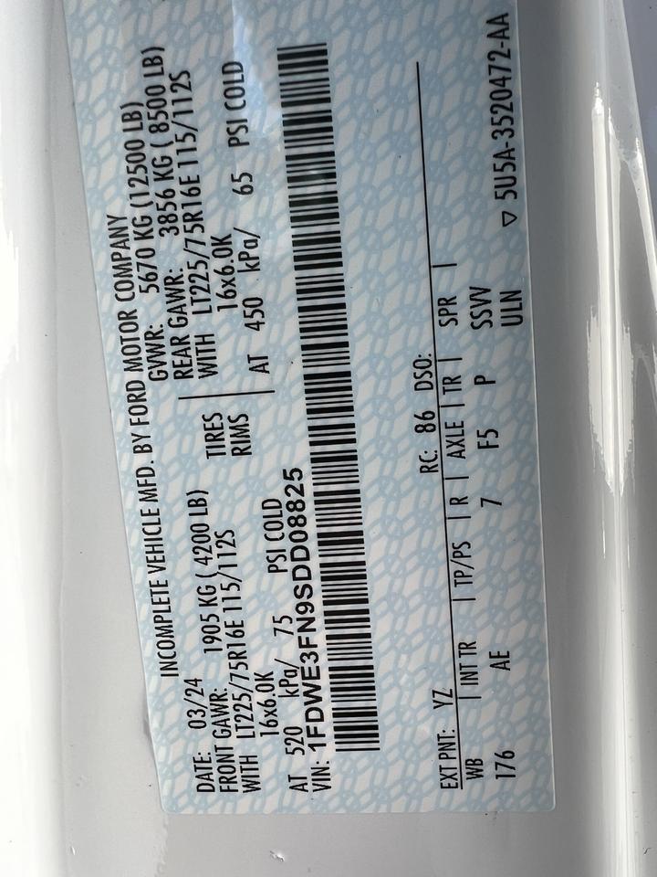 2025 Ford E-350SD Base Richmond VA