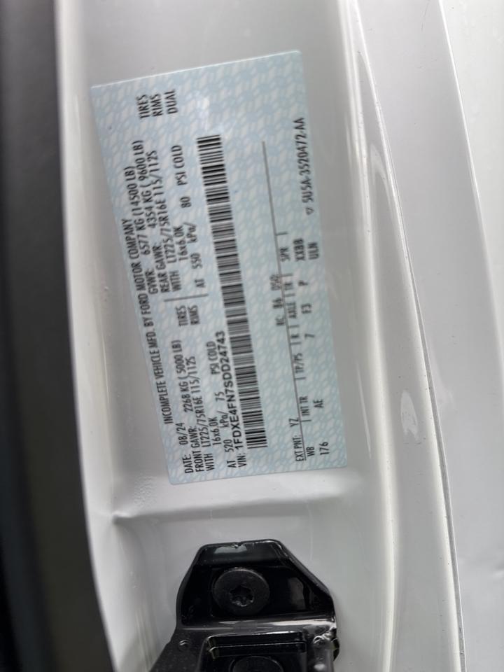 2025 Ford E-450SD Base Gaithersburg MD