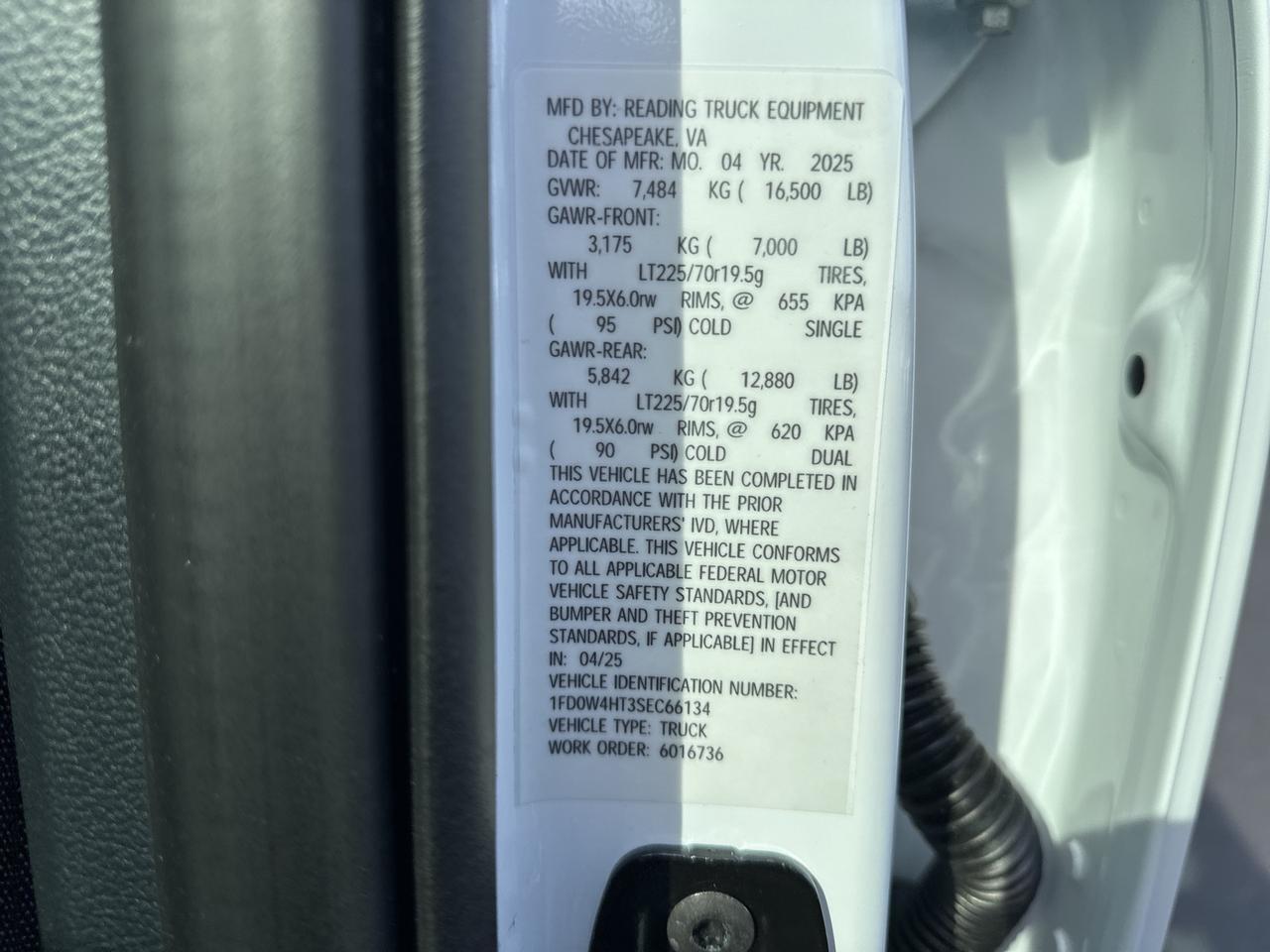 2025 Ford F-450SD XL Richmond VA