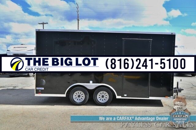 2025 Forest River Continental Cargo 16&apos; X 8&apos; Enclosed Trailer / V-Series / Tandem Axle / Low Profile Loading Ramp / Front Access Door / LED Exterior Lights / 7000 GVWR Banglore