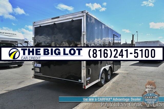 2025 Forest River Continental Cargo 16&apos; X 8&apos; Enclosed Trailer / V-Series / Tandem Axle / Low Profile Loading Ramp / Front Access Door / LED Exterior Lights / 7000 GVWR Banglore