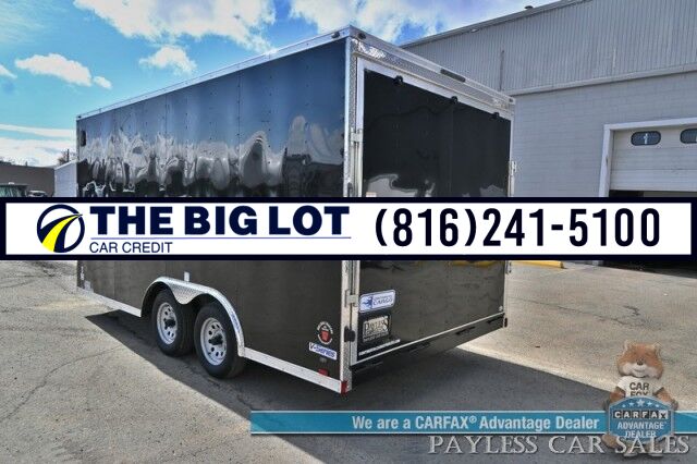 2025 Forest River Continental Cargo 16&apos; X 8&apos; Enclosed Trailer / V-Series / Tandem Axle / Low Profile Loading Ramp / Front Access Door / LED Exterior Lights / 7000 GVWR Banglore