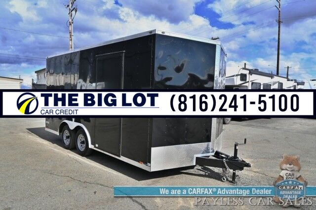 2025 Forest River Continental Cargo 16&apos; X 8&apos; Enclosed Trailer / V-Series / Tandem Axle / Low Profile Loading Ramp / Front Access Door / LED Exterior Lights / 7000 GVWR Banglore