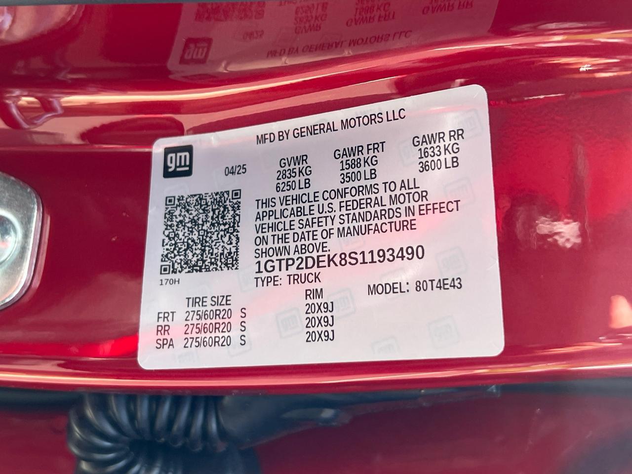 2025 GMC Canyon AT4 Hagerstown MD