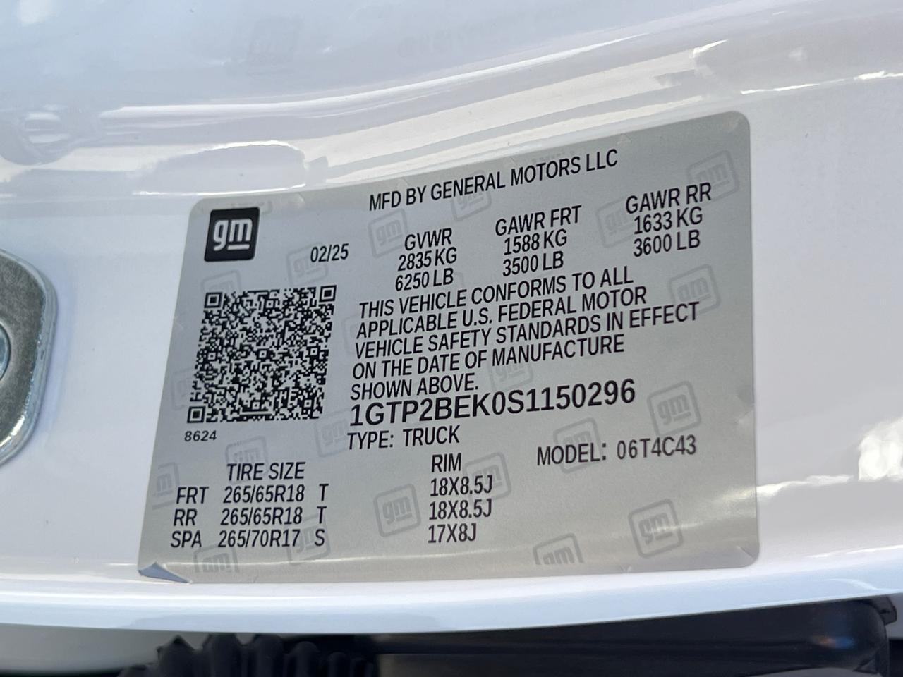 2025 GMC Canyon Elevation Hagerstown MD