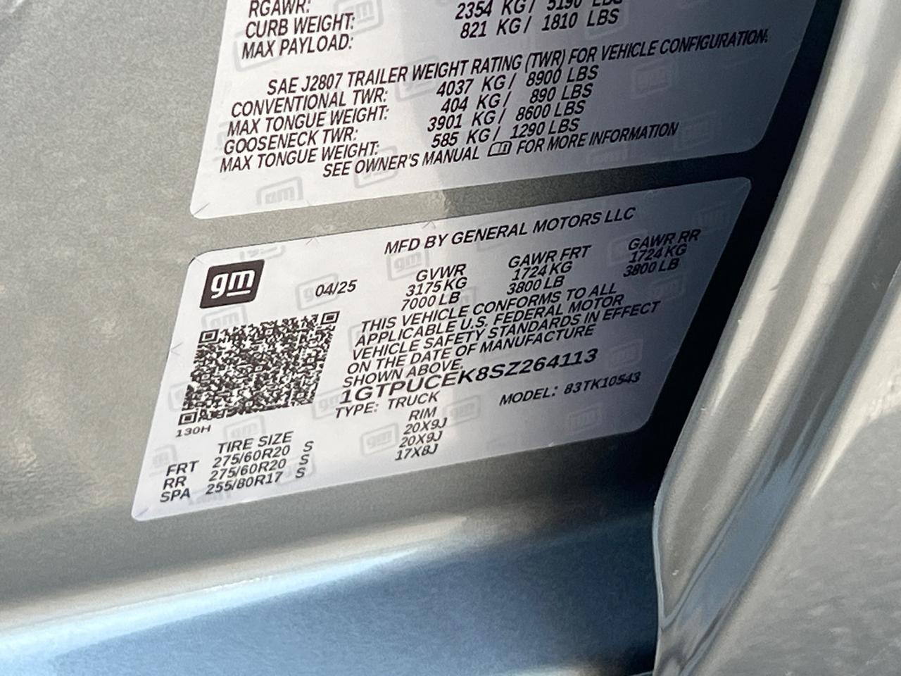 2025 GMC Sierra 1500 Elevation Hagerstown MD