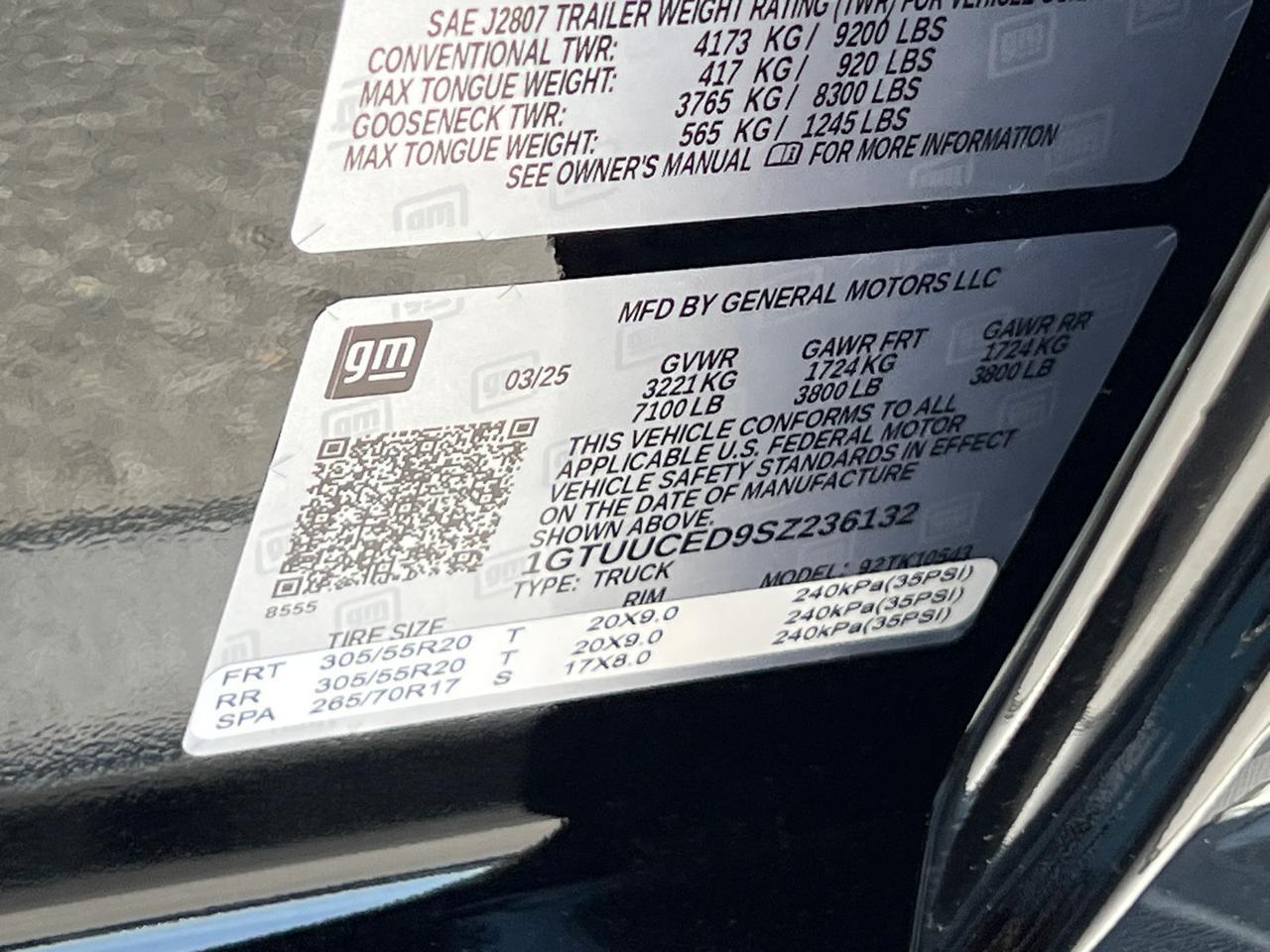 2025 GMC Sierra 1500 Elevation Hagerstown MD