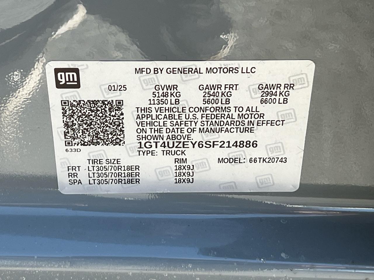 2025 GMC Sierra 2500HD AT4X Hagerstown MD