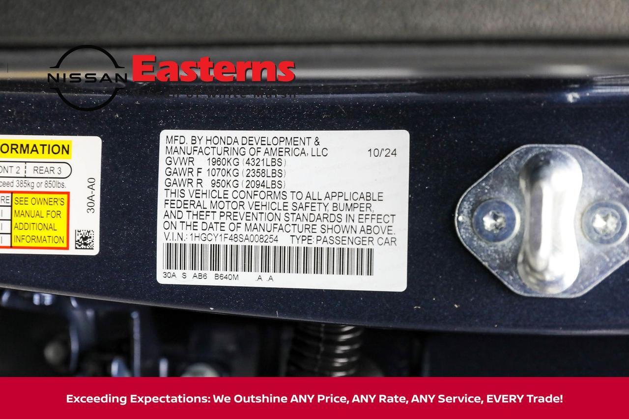 2025 Honda Accord SE White Marsh MD