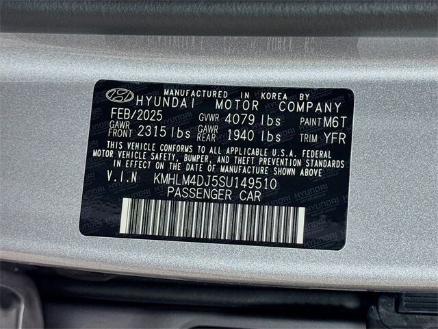 2025 Hyundai Elantra Hybrid SEL Sport Quincy MA