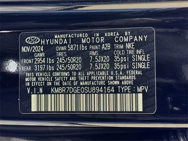 2025 Hyundai Palisade Calligraphy Night Edition Quincy MA