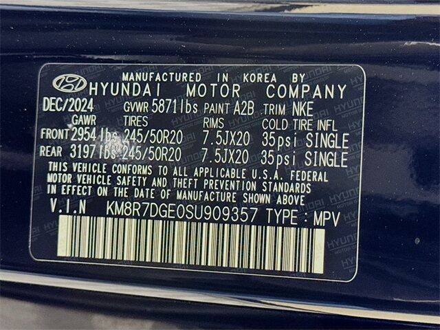 2025 Hyundai Palisade Calligraphy Night Edition Quincy MA