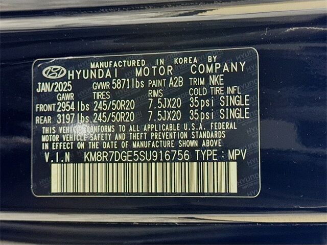 2025 Hyundai Palisade Calligraphy Night Edition Quincy MA