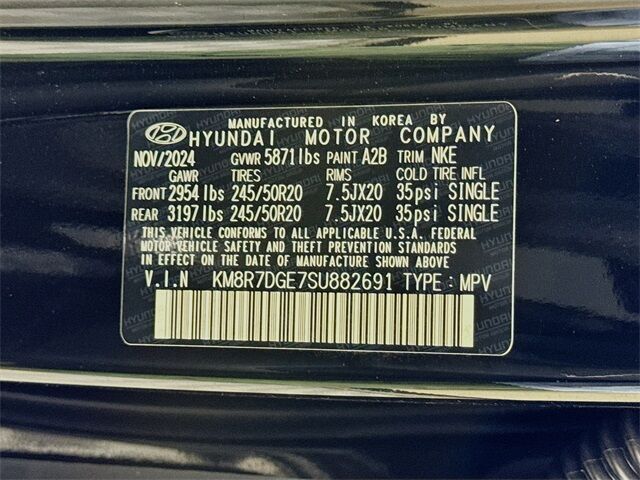 2025 Hyundai Palisade Calligraphy Night Edition Quincy MA