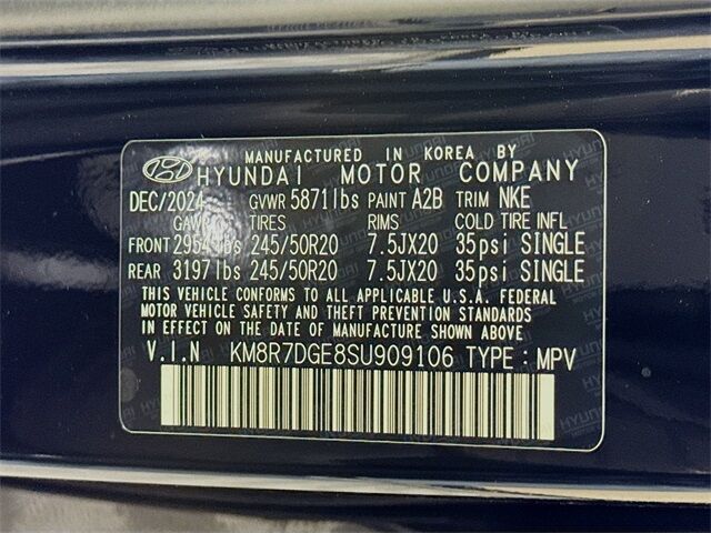 2025 Hyundai Palisade Calligraphy Night Edition Quincy MA