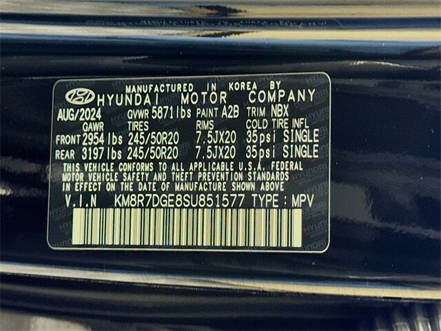 2025 Hyundai Palisade Calligraphy Quincy MA