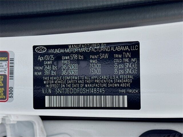 2025 Hyundai Santa Cruz Limited Quincy MA