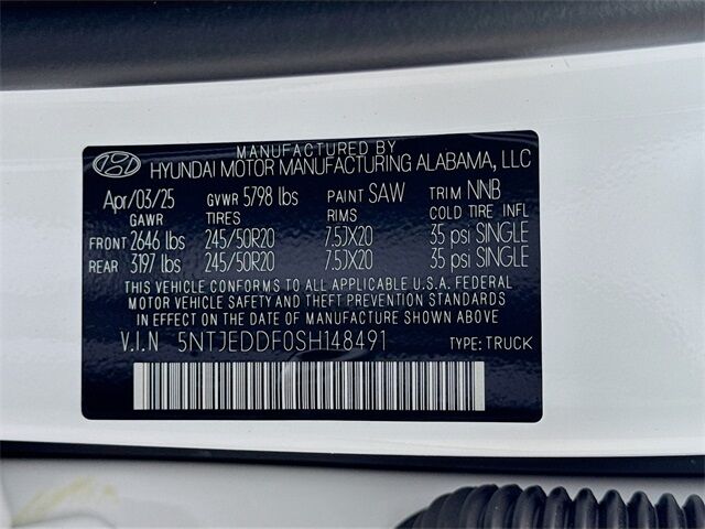 2025 Hyundai Santa Cruz Limited Quincy MA