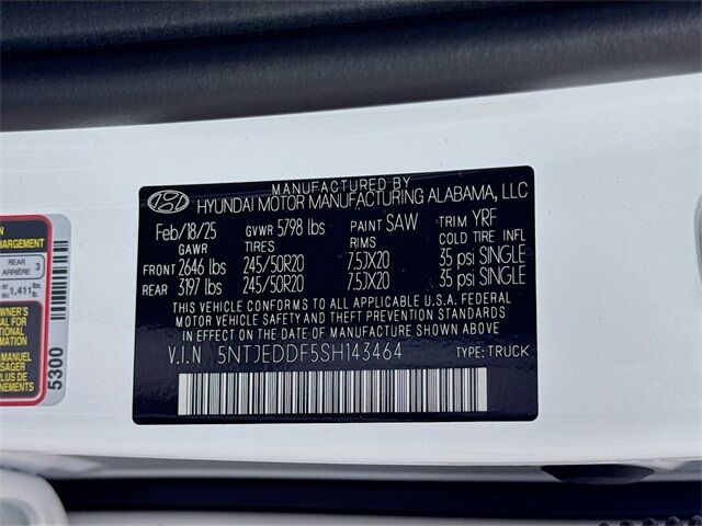 2025 Hyundai Santa Cruz Limited Quincy MA