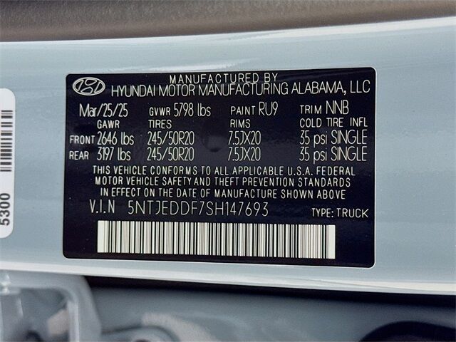 2025 Hyundai Santa Cruz Limited Quincy MA