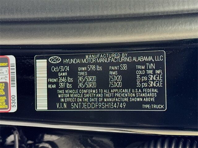 2025 Hyundai Santa Cruz Limited Quincy MA