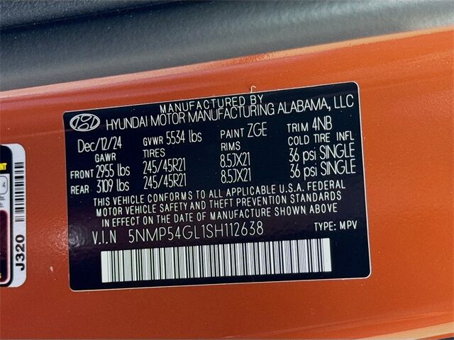 2025 Hyundai Santa Fe Calligraphy Quincy MA