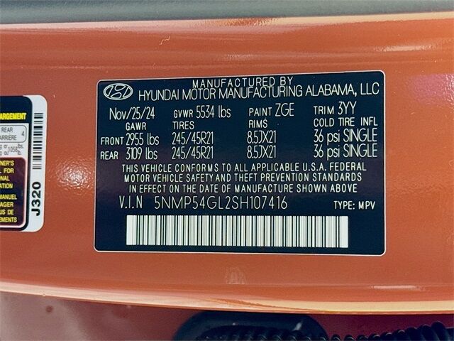 2025 Hyundai Santa Fe Calligraphy Quincy MA