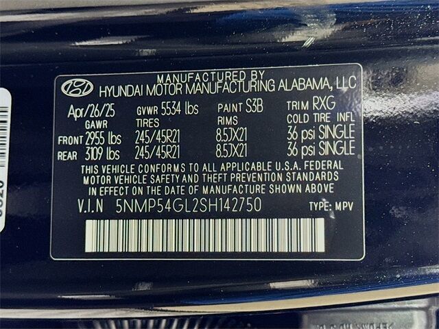 2025 Hyundai Santa Fe Calligraphy Quincy MA