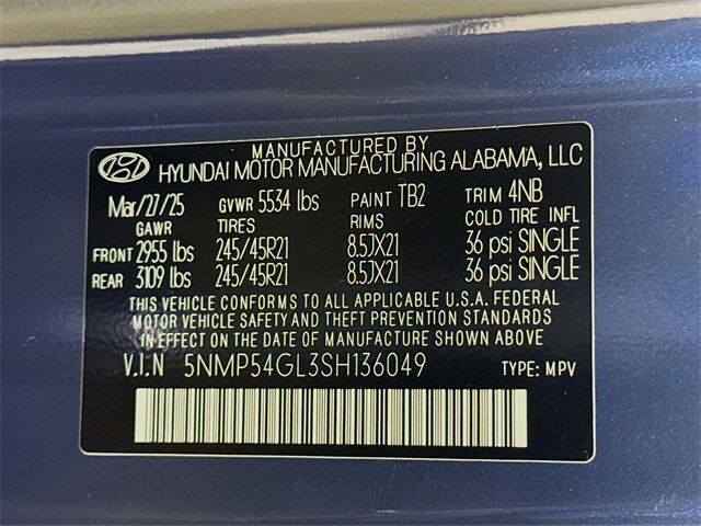 2025 Hyundai Santa Fe Calligraphy Quincy MA