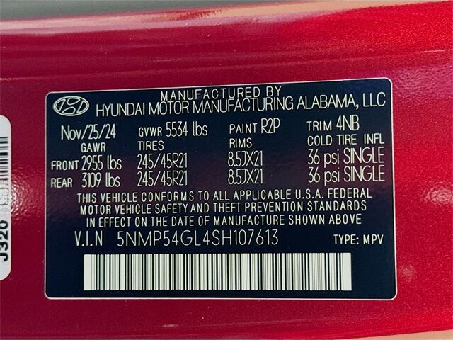 2025 Hyundai Santa Fe Calligraphy Quincy MA