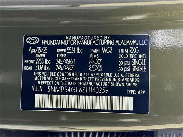 2025 Hyundai Santa Fe Calligraphy Quincy MA