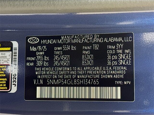 2025 Hyundai Santa Fe Calligraphy Quincy MA